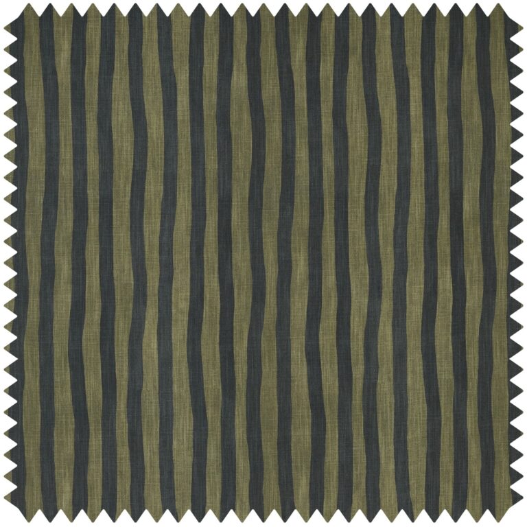 Ткань House of Hackney — Artist’s Stripe Cotton Linen — Laurustine & Galaxias