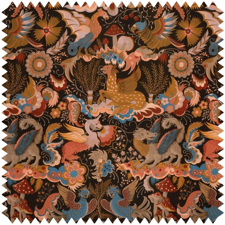 Ткань House of Hackney — Phantasia Recycled Performance — Selenite Orange
