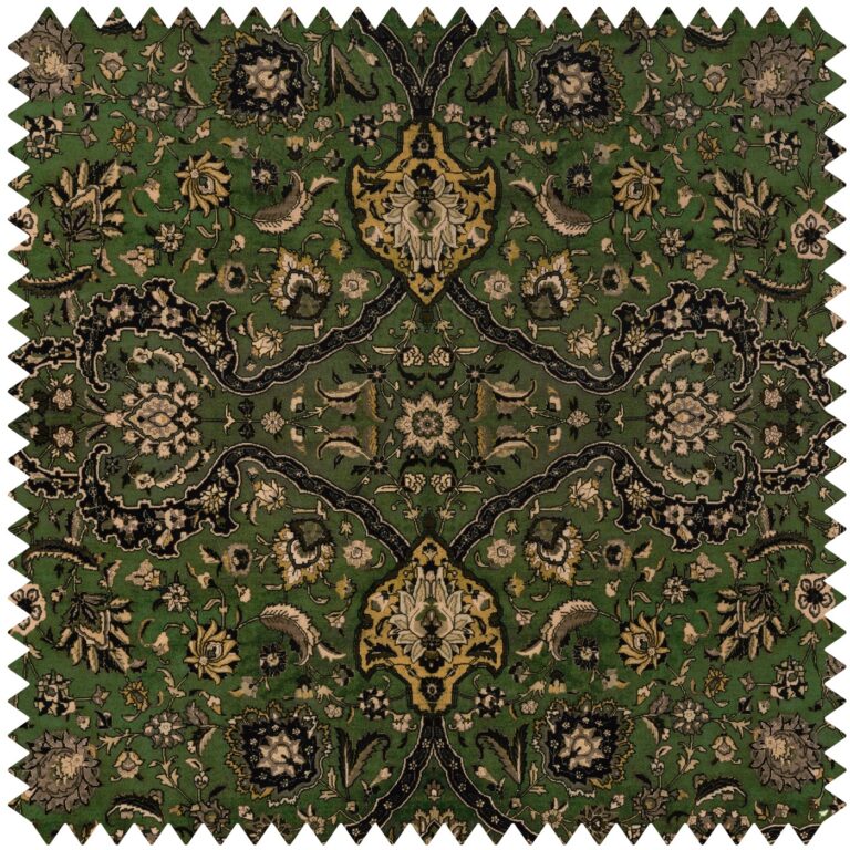 Ткань House of Hackney — Zanjan Velvet — Juniper Green