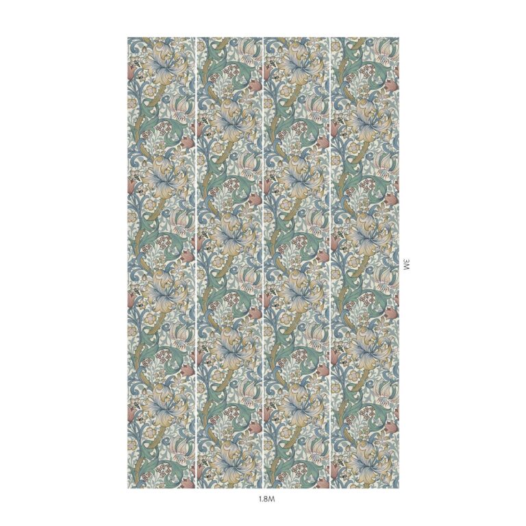 Обои House of Hackney — Golden Lily — Moonstone