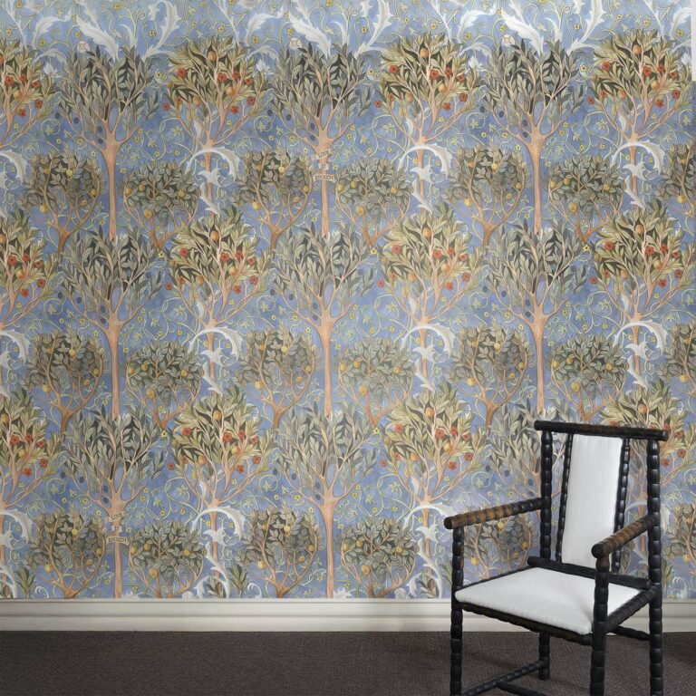 Обои House of Hackney — Earthly Paradise — Celestial Blue
