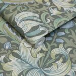 Обои House of Hackney — Golden Lily — Verde