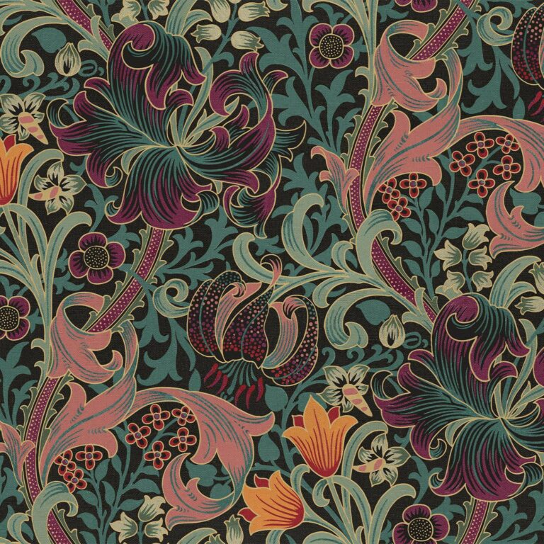 Обои House of Hackney — Golden Lily — Apatite