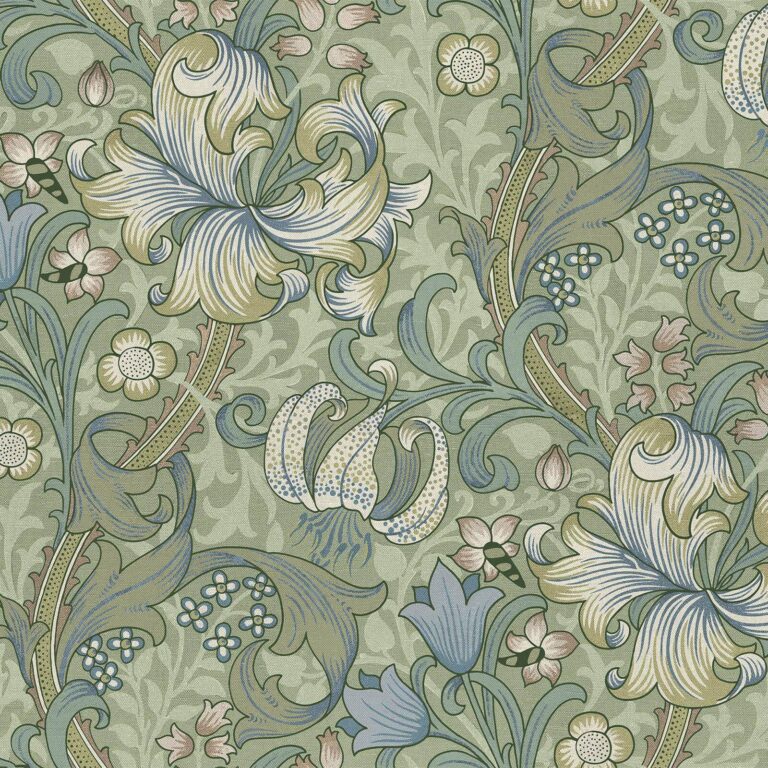Обои House of Hackney — Golden Lily — Apple