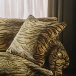 Ткань House of Hackney — Caspian Velvet — Umber