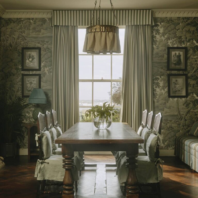 Ткань House of Hackney — Trematon Stripe Jacquard — Verdigris