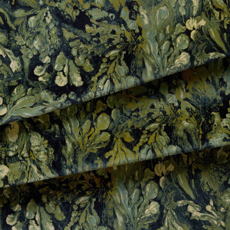 Ткань House of Hackney — Lichen Velvet — Midnight