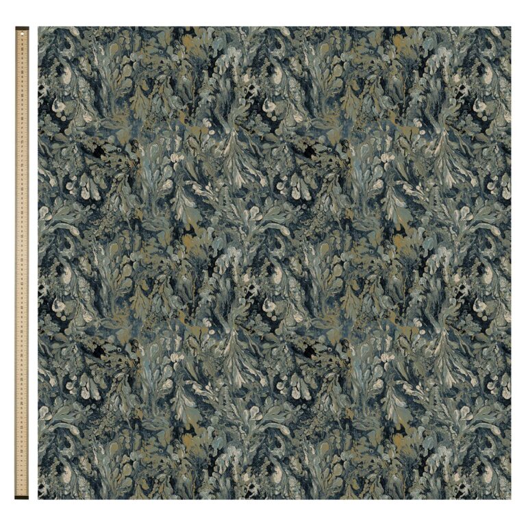 Ткань House of Hackney — Lichen Velvet — Midnight