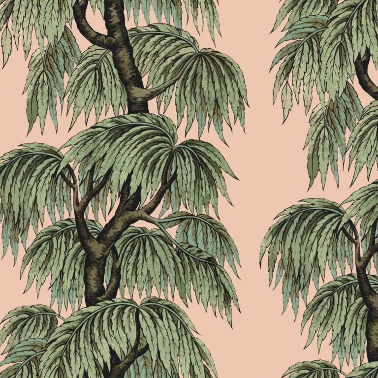 Обои House of Hackney — Babylon — Blush / Willow