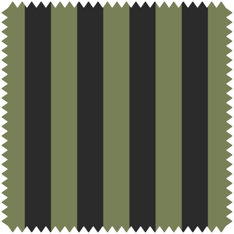 Ткань House of Hackney — Camelot Stripe Jacquard — Verdigris and Noir