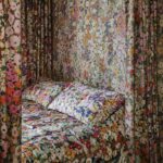 Ткань House of Hackney — Hollyhocks Cotton Linen — Spring