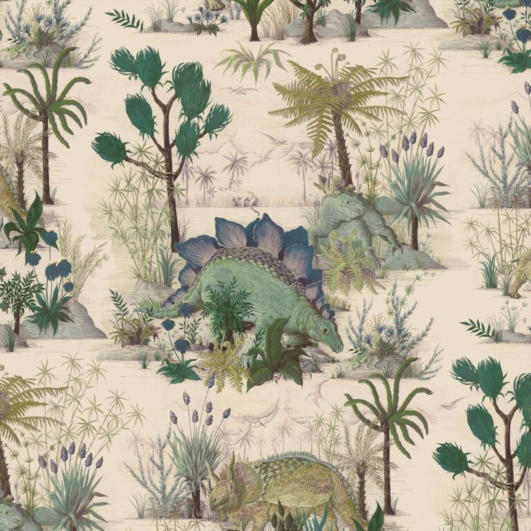 Обои House of Hackney — Dinosauria — Ecru