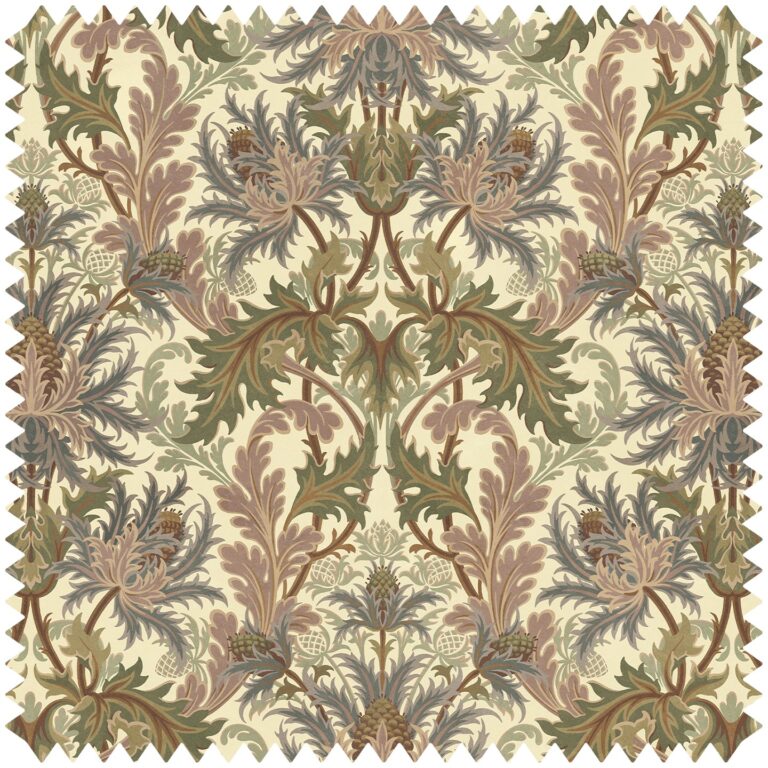 Ткань House of Hackney — Aquifolia Cotton Linen — Ecru