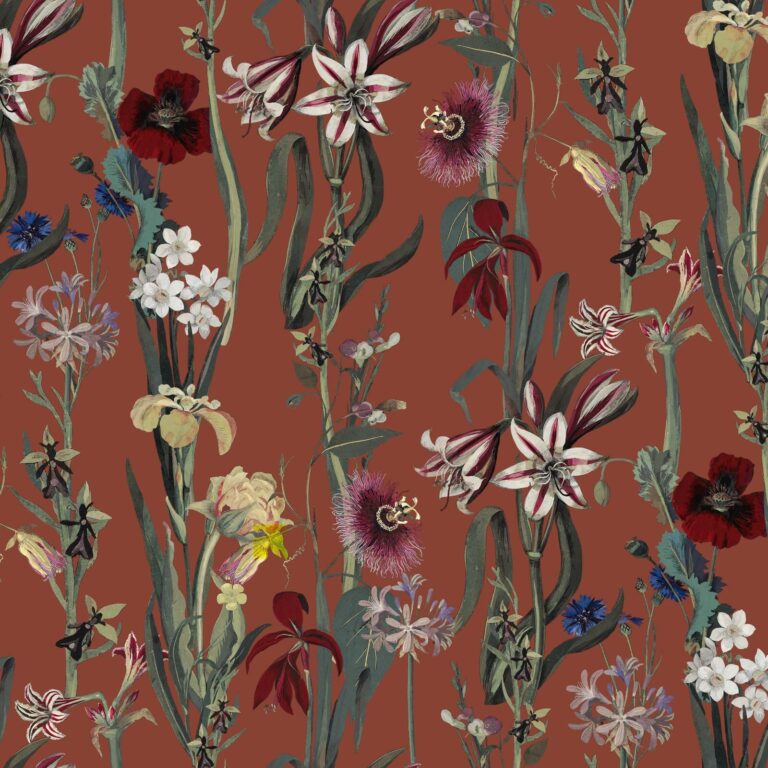 Обои House of Hackney — Flora Delanica — Clay