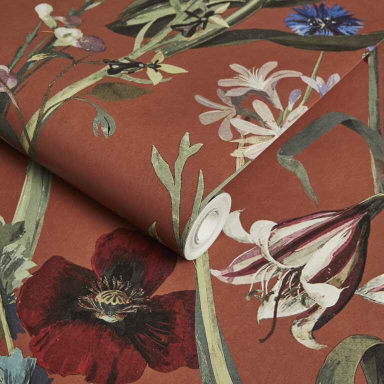 Обои House of Hackney — Flora Delanica — Clay