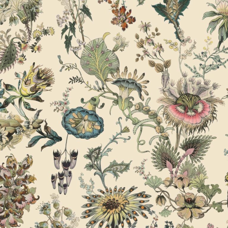 Обои House of Hackney — Flora Fantasia — Ecru