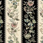 Обои House of Hackney — Flora Fantasia — Noir Stripe