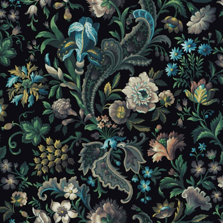 Обои House of Hackney — Florika — Onyx