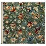 Ткань House of Hackney — Gaia Velvet — Prussian Blue