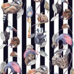 Обои House of Hackney — Hackney Empire — Midnight Stripe