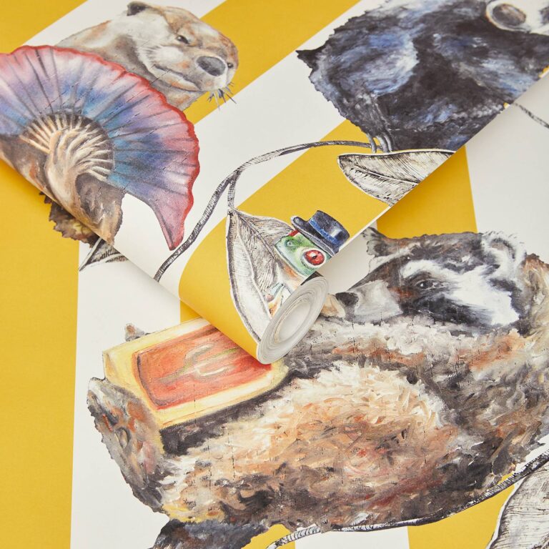 Обои House of Hackney — Hackney Empire — Ochre Stripe