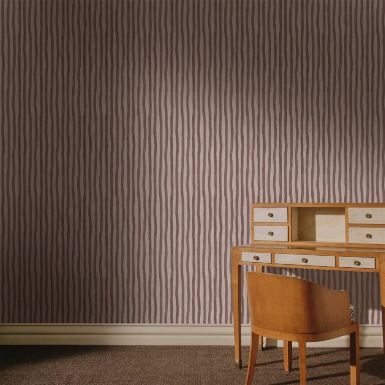 Обои House of Hackney — Artist’s Stripe — Carnelian