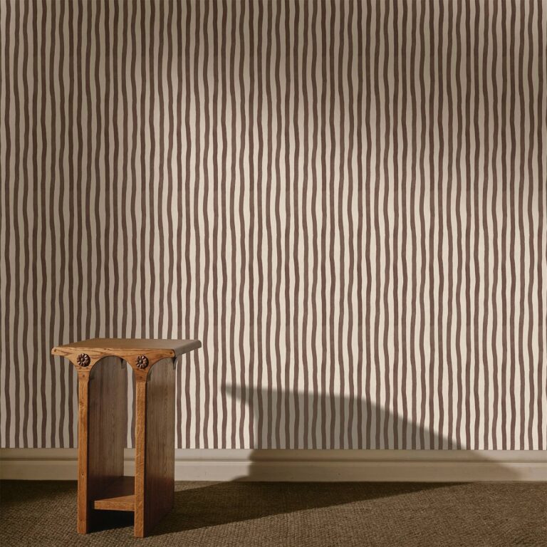 Обои House of Hackney — Artist’s Stripe — Cocoa