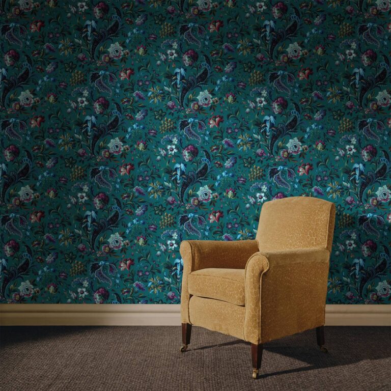 Обои House of Hackney — Florika — Petrol