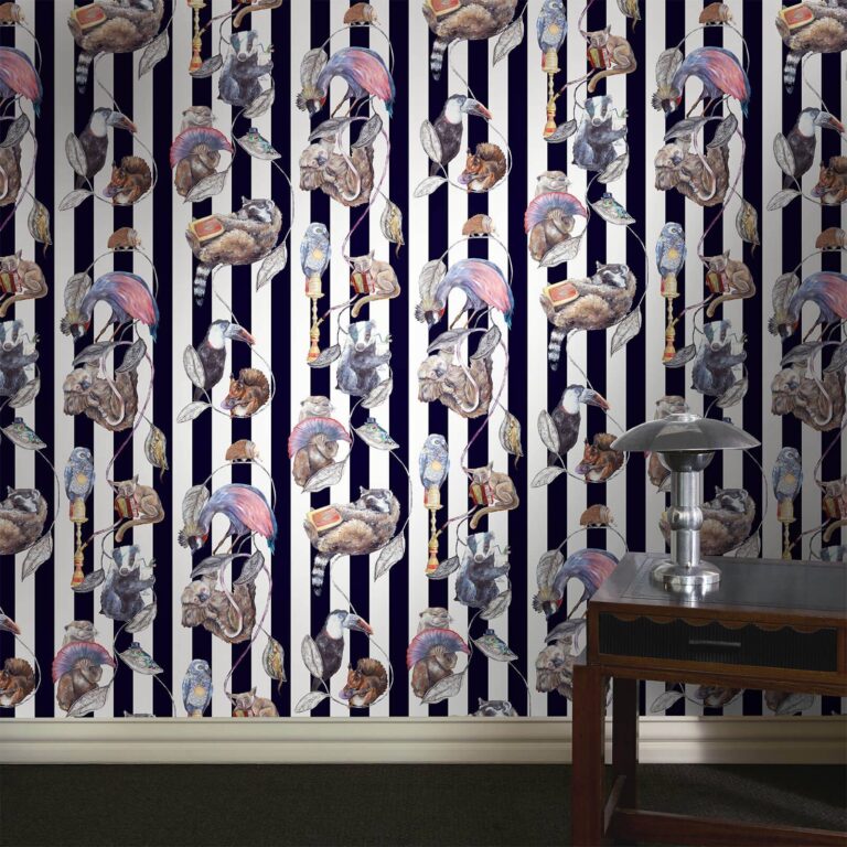 Обои House of Hackney — Hackney Empire — Midnight Stripe