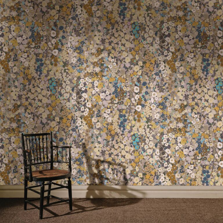 Обои House of Hackney — Hollyhocks — Flax