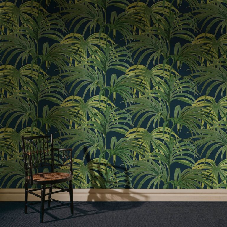 Обои House of Hackney — Palmeral Magna — Midnight Green
