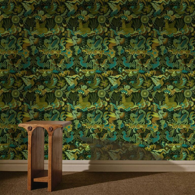 Обои House of Hackney — Phantasia — Emerald Green