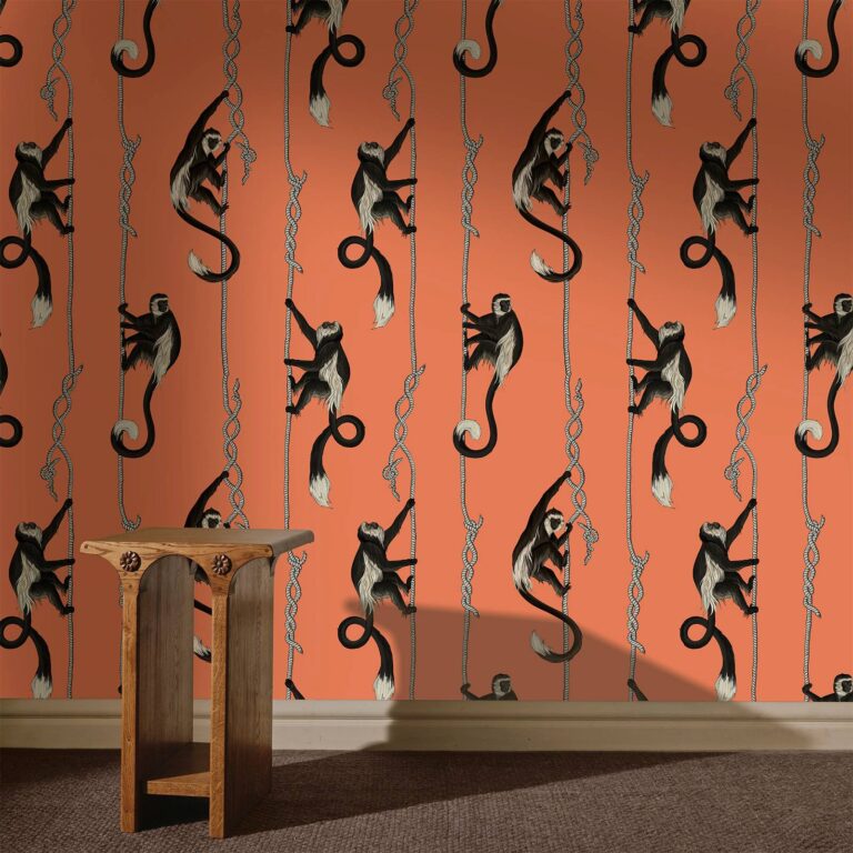 Обои House of Hackney — Troop — Salamander Orange