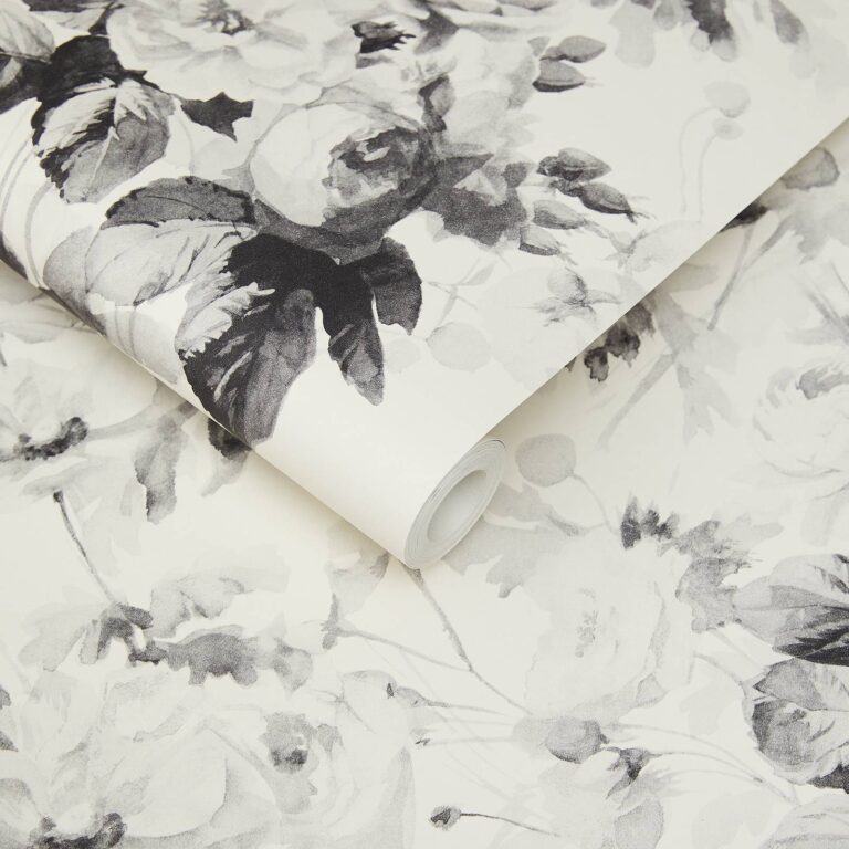 Обои House of Hackney — London Rose Traditional — Smoke Grey
