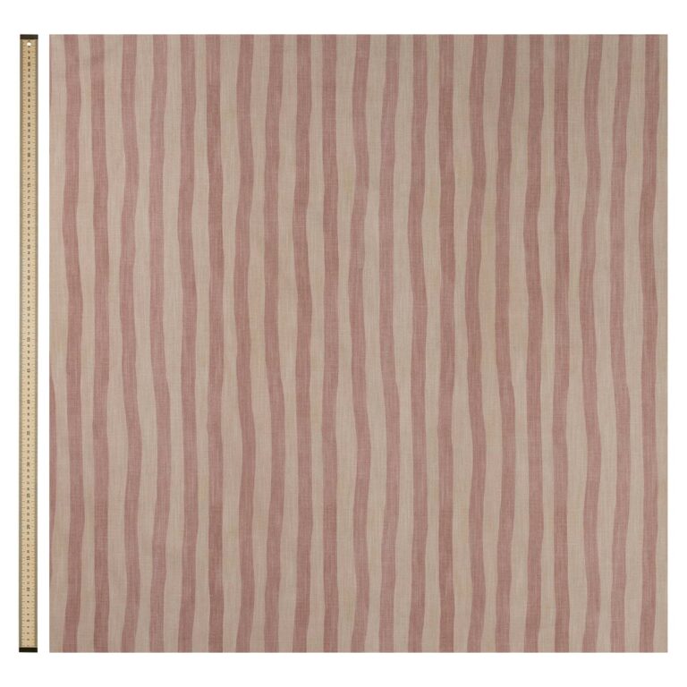 Ткань House of Hackney — Artist’s Stripe Cotton Linen — Sakura & Astrantia