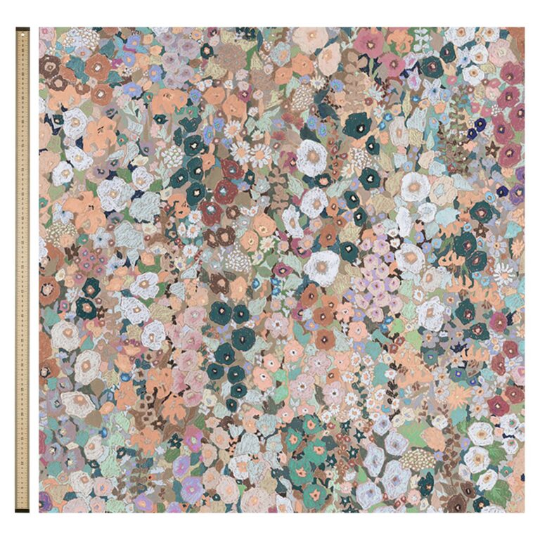 Ткань House of Hackney — Hollyhocks Cotton Linen — Prairie