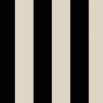 Обои House of Hackney — Mono Stripe — Off Black/Oyster