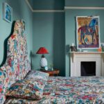 Ткань House of Hackney — Hollyhocks Velvet — Autumn