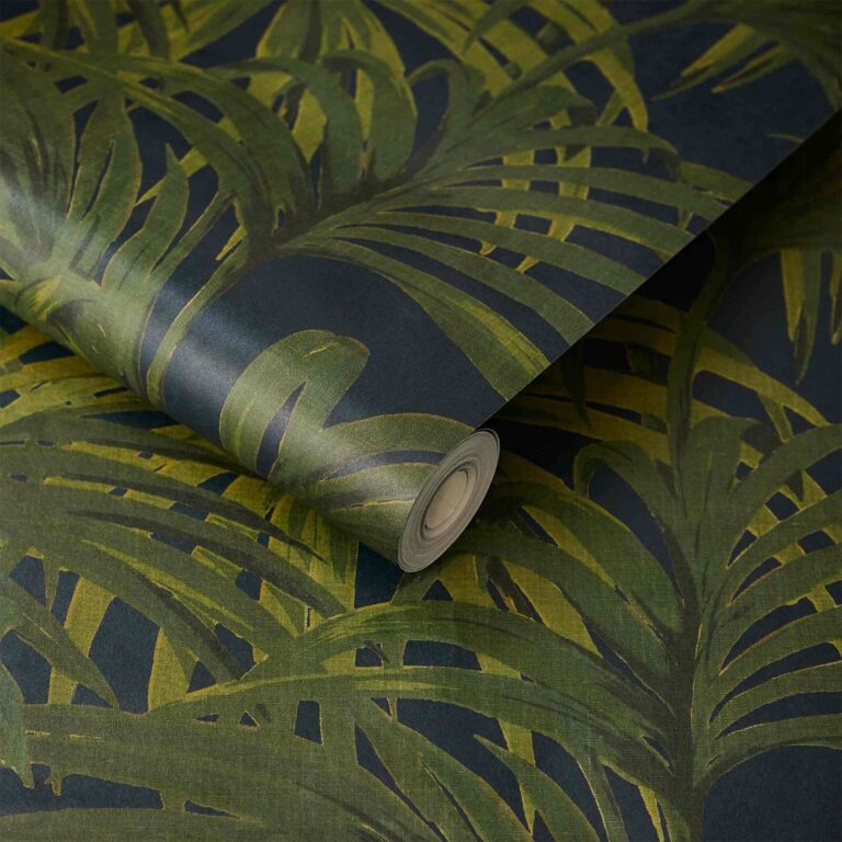 Обои House of Hackney — Palmeral — Midnight & Green