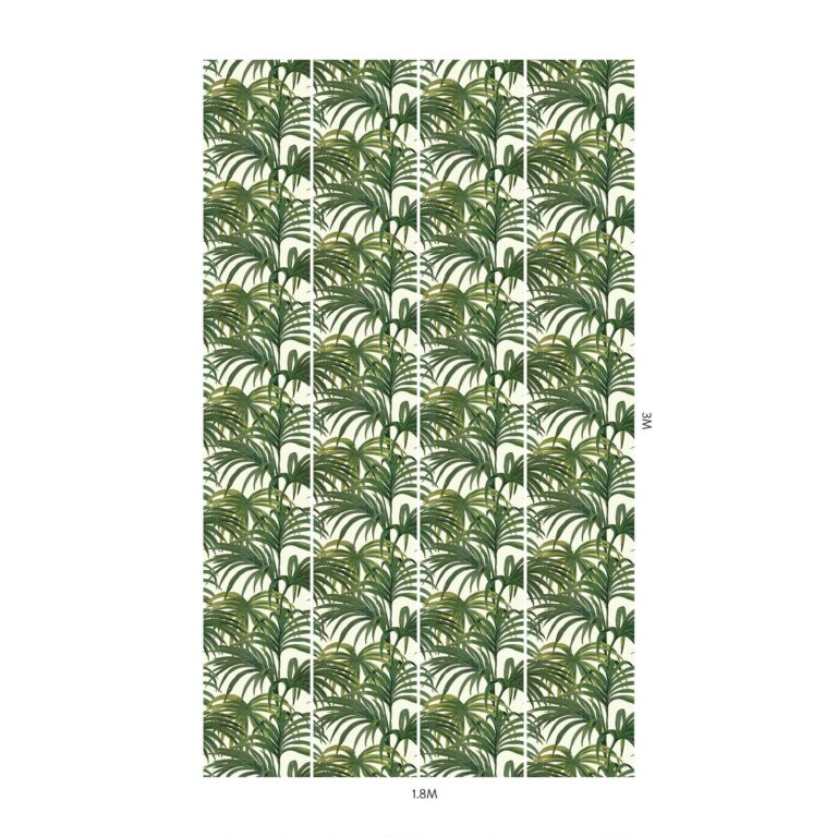Обои House of Hackney — Palmeral — Off White & Green