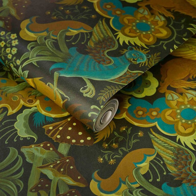 Обои House of Hackney — Phantasia — Emerald Green