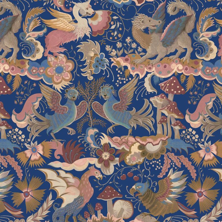 Обои House of Hackney — Phantasia — Sapphire