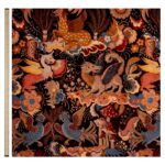 Ткань House of Hackney — Phantasia Velvet — Selenite Orange