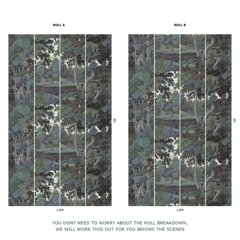 Обои House of Hackney — Plantasia — Amazonite