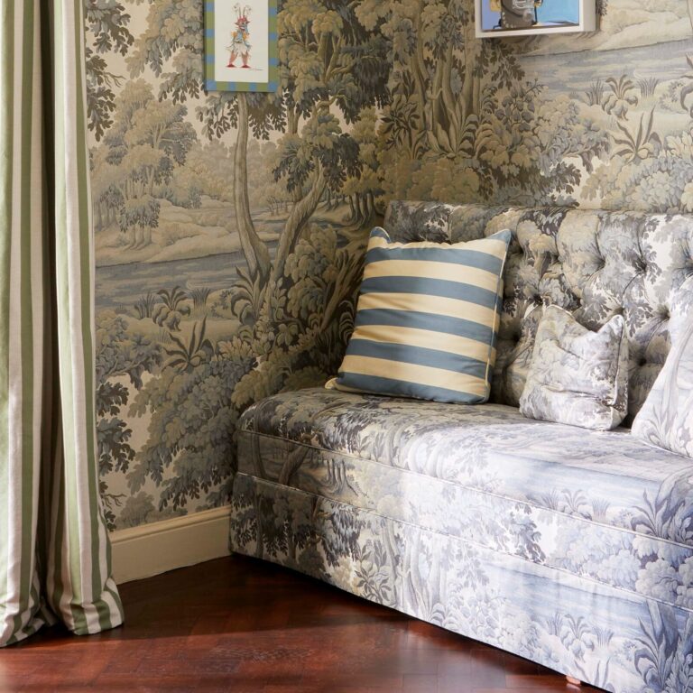 Ткань House of Hackney — Plantasia Cotton Linen — Sage