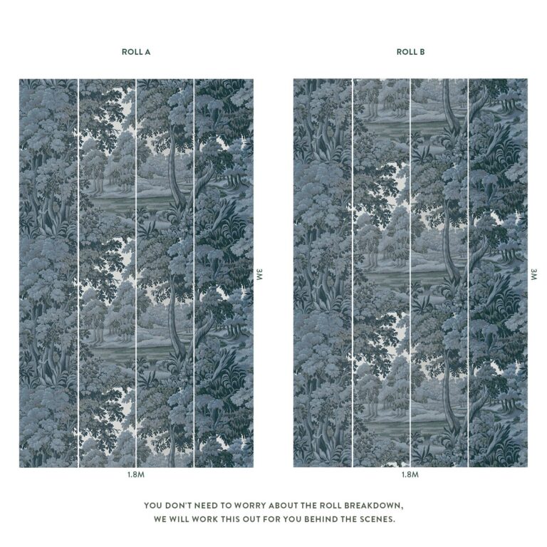 Обои House of Hackney — Plantasia — Indigo