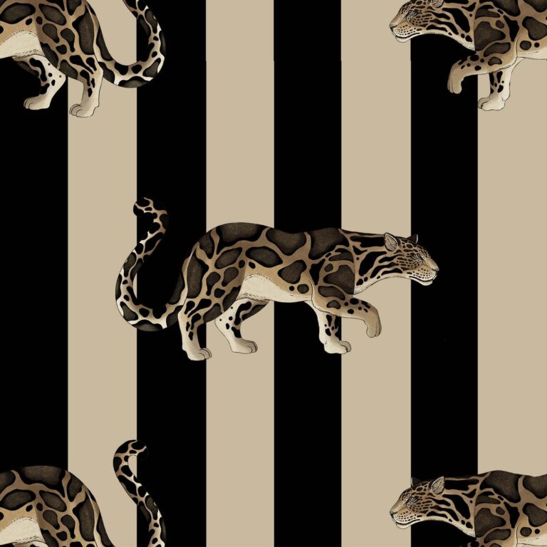 Обои House of Hackney — Prowl — Clay & Black