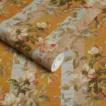 Обои House of Hackney — Rainbow Rose — Dusk Stripe