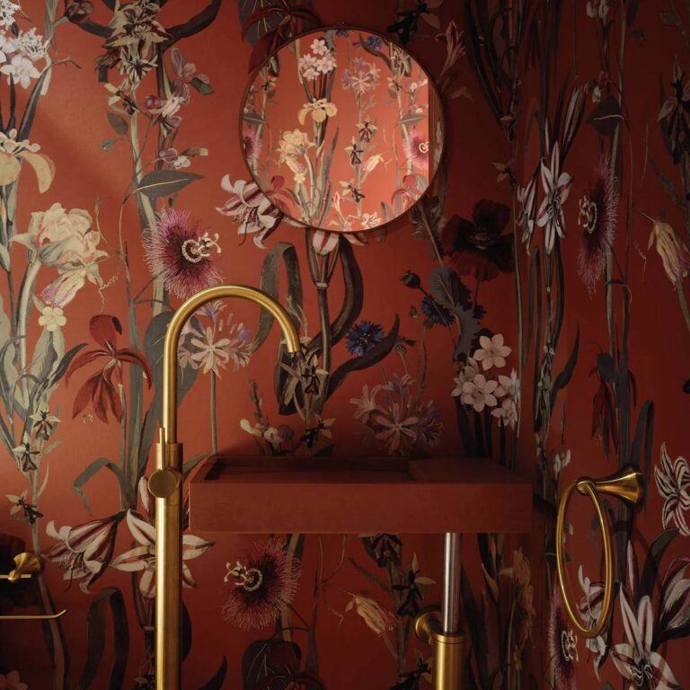 Обои House of Hackney — Flora Delanica — Clay