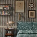 Обои House of Hackney — Artist’s Stripe — Euphorbia & Alabaster